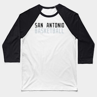 San Antonio Spurs Baseball T-Shirt